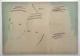 Untitled by Simon Mathers, oil and watercolour, offered Nov 2021