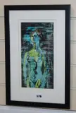Standing female nude by Sydney Horne Shepherd, ink and watercolour, sold Jul 2020
