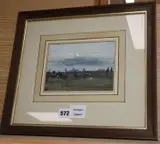 Sunset Pisa, Spink label verso, 12.5 x 17.5cm CONDITION: Good condition by John Doyle Ppwrs, watercolour, sold Jun 2020