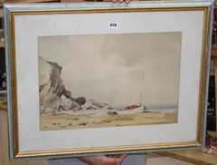 Untitled by Sidney Vale, watercolour, offered Jun 2020
