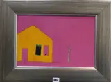 House & Bird' signed 24 x 37cm CONDITION: Very good clean condition, inscribed verso and dated 2000 by Andrew Squire, 2000, gouache, sold Jun 2020