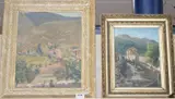 Levens by Dorothea Travers-Smith, oil on board, sold Jun 2020