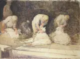 Six watercolours by Brook A.W.Harrison, watercolor, sold Jun 2020