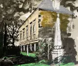 St Helen Hall' (L325) signed in pencil, 52/70 65 x 75cm by John Piper, lithograph, sold May 2020