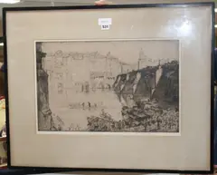 Albi by Frank Brangwyn, etching, sold May 2020