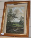 Towards Prendegast by Maurice R. Sheppard, 1974, oil on board, offered Mar 2020
