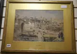 Italian hillside village by William Wood Deane, Wood Deane, offered Mar 2020