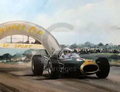 Untitled by Dion Pears, watercolour and gouache, sold Mar 2020