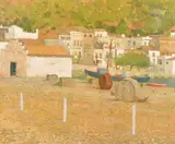Campo Mares by Erik John Smith, oil, sold May 2021