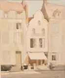 The Old House, Hesdin by William Lee Hankey, watercolour, offered May 2021