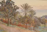 Algiers from the Villa des Oranges by Beatrice Emma Parsons, watercolour, sold Mar 2021
