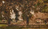 British, R.A., P.R.W.A., Hon by Paul Ayshford Methuen, oil on card, sold Mar 2021