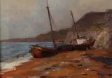 'Iron Trawler' by Edwin Hayes Rha, sold Mar 2012
