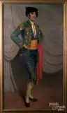 of a Matador by Zaidee Morrison, oil on canvas, offered Dec 2017