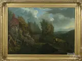 landscape by Albertus Del Orient Browere, oil on canvas, offered Dec 2017