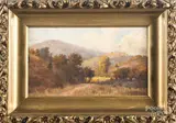 landscape by William Tracht, oil on board, offered Dec 2017