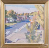 titled Morning by Brett Busang, oil on board, offered Dec 2017