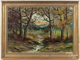 landscape by Victor Shearer, oil on canvas, offered Dec 2017