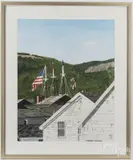 titled Hidden Harbor by Linda M. Norton, watercolor, offered Dec 2017