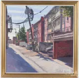 titled Between Broad and Grace by Brett Busang, oil on canvas, offered Dec 2017