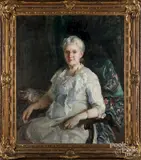 portrait of a woman by Alice Kent Stoddard, oil on canvas, offered Dec 2017
