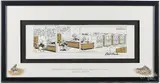 comic strip of Donald and Scrooge McDuck by Carl Barks, pen and ink, offered Dec 2017