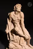 Philoctète, dans l’Ile de Lemnos, se plaignant aux Dieux de la blessure qu’il s’est faite avec les flèches d’Hercule, esquisse du morceau d’agrément à l’Académi by François-Nicolas Delaistre, vers 1785, Terre cuite, sold Mar 2023