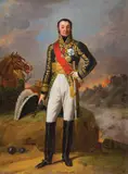 Nicolas-Charles Oudinot, duc de Reggio, maréchal de France by Robert Lefèvre, 1810, Toile d’origine Inscription à l’encre brune sur le châssis : « Mr Robert Lefevre /, sold Mar 2023