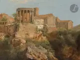 Vue de Tivoli by Pierre Subleyras, vers 1745, Toile, sold Mar 2023