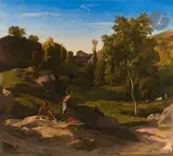 Idylle by Paul Flandrin, Toile d’origine, sold Mar 2023