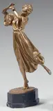 Danseuse by Paul Philippe, Épreuve en bronze à patine mordorée, fonte d'édition sans marque ni cachet de fondeur, soc, sold Oct 2012