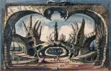 Rinaldo Armida (projet de décor) by Eugene Berman, 1946, Gouache, sold Jun 2012
