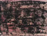 Les pierres, la rose by Raymond Grandjean, 1959, Aquarelle et encre, sold Oct 2022