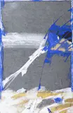 So black war by John-Franklin Koenig, 1977, Technique mixte, collage, encre et gouache sur papier, sold Oct 2022