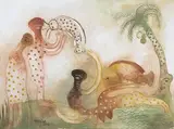 Sans titre by Manuel Mendive, 2006, Aquarelle, sold Oct 2022