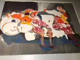 Sans titre by Paul Rebeyrolle, Lithographie en couleurs, sold Nov 2020
