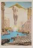 Composition au port by Salvador Dalí, Lithographie en couleur, sold Jun 2012
