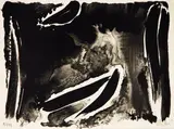 Sans titre, circa 1986 by Olivier Debré, Lithographie sur papier, sold Dec 2013