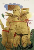 Zeus, pour «Les Travaux des Dieux» by Alecos Fassianos, 2003, Lithographie sur papier, sold Dec 2013