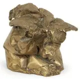Forêt cassée, 1967-1969 by Jean Messagier, Épreuve en bronze doré, sold Dec 2013