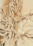 Sans titre by Bernard Réquichot, 1958, Aquarelle et encre sur papier, sold Dec 2013