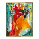 Rage by George Gerald Davis, Oil on canvas, sold Apr 2023
