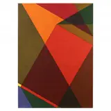 Dichroic Descent, Fire by John Hiigli, Oil on canvas, sold Apr 2023