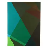 Dichroic Descent, Earth by John Hiigli, Oil on canvas, sold Apr 2023