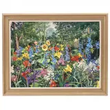 Summer Garden by Danny Robinette, Acrylic on canvas, sold Mar 2023