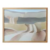 Abstract Landscape by Joe H. Cox, Oil on canvas, sold Mar 2023