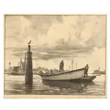 Between the Tides by Gordon Grant, Lithograph, sold Mar 2023