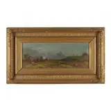 Westward Ho! by Carducius Plantagenet Ream, Oil on board, sold Mar 2023