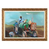 Planting Time II by Ivey Hayes, Acrylic on canvas, sold Mar 2023