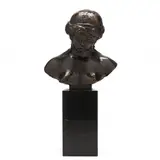Tête de la Danseuse au Viole (Decoupe) by Pierre-Auguste Renoir, Patinated cast bronze, sold Mar 2023